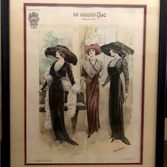 “Le Grand Chic #41” Fashion Print - Picture 1 of 5
